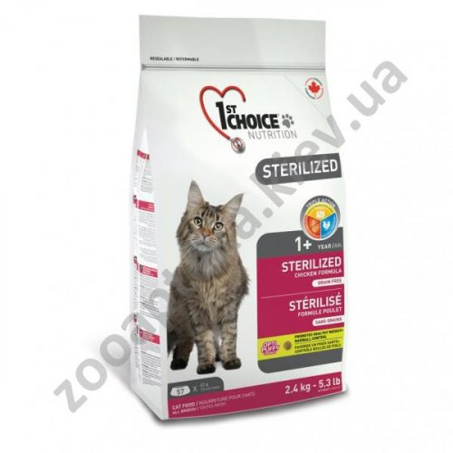 1-st Choice Sterilized - корм Фест Чойс для стерилизованных кошек
