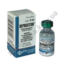 Bioveta Depogeston - препарат для регуляции половой активности Депогестон