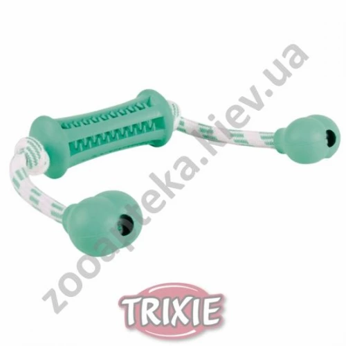 Trixie - Тріксі гумовий ролик на канаті з м'ятою