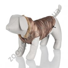 Trixie Torino - куртка Трикси для собак, бронза с опушкой