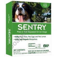 Sentry - краплі від бліх, кліщів і комарів Сентрі для собак і цуценят