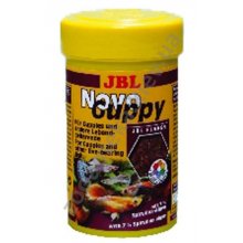 JBL Novo Guppy - корм Джей Би Эл в виде хлопьев для гуппи и других живородящих аквариумных рыб