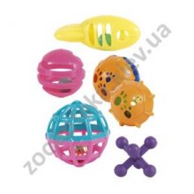 Trixie - набор Трикси пластиковых игрушек погремушек