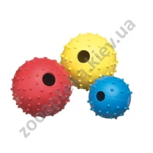Camon - игрушка для собак Камон мяч резиновый с шипами и колокольчиком