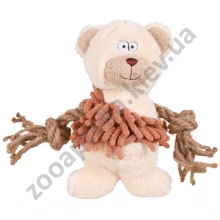 Trixie - іграшка Тріксі плюшевий ведмедик з канатом