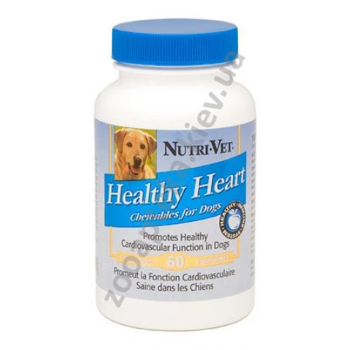 Nutri-Vet Healthy Heart - кардіопротектор Нутрі - Вет для собак