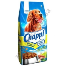 Chappi - сухой корм Чаппи с говядиной и куринным мясом для собак