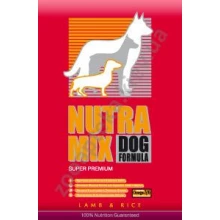 Nutra Mix Lamb Rice - корм Нутра Мікс гіпоалергенний з ягням і рисом (червоний)
