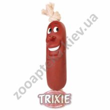 Trixie - игрушка сосиска на веревке Трикси