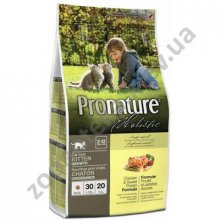 Pronature Holistic - корм Пронатюр курица с бататом для котят