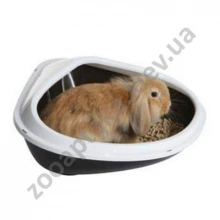 Savic Concha XL - кутовий туалет Савік Конча XL для кроликів, пластик