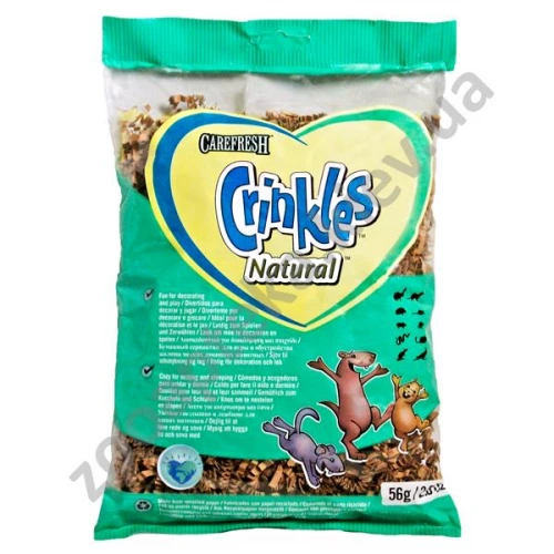 Carefresh Crinkles Natural - серпантин Карефреш для гризунів, птахів, рептилій