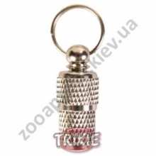 Trixie - капсула на ошейник для адреса Трикси, цвет серебро