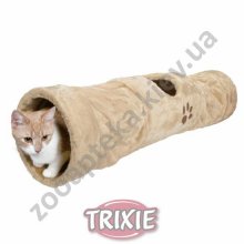 Trixie - тоннель Трикси плюшевый бежевый для кошек