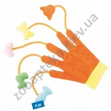 Camon - рукавичка Камон кольорова з плюшевими іграшками