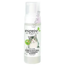 Espree Purrn Natural Kitten FoamIng Shampoo - шампунь-пена Эспри для экспресс чистки