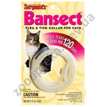 Seargeants Bansect - Сержантс Бансект ошейник от блох для кошек