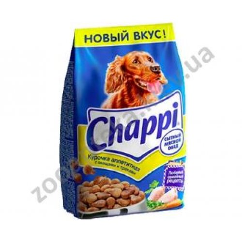 Chappi - сухой корм Чаппи с курицей и овощами для собак