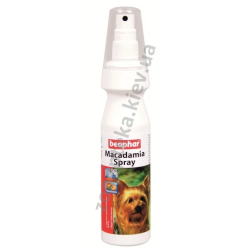 Beaphar Maсadamia Spray - спрей Бифар с маслом австралийского ореха для собак