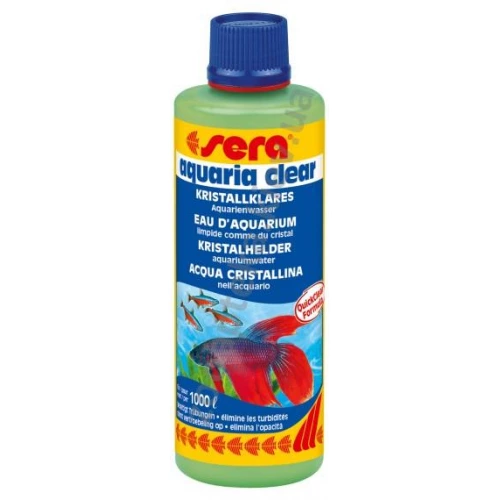 Sera Aquaria Clear - препарат Сера для устранения замутненности воды