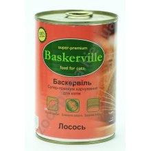 Baskerville - консерви Баскервіль для кішок, з лососем