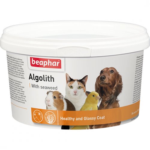 Beaphar Algolith - пищевая добавка Бифар Алголит для активизации пигмента шерсти и перьев
