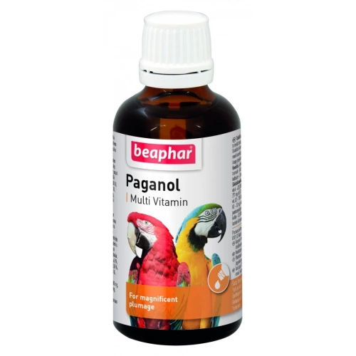 Beaphar Paganol - вітаміни Біфар для зміцнення оперення птахів