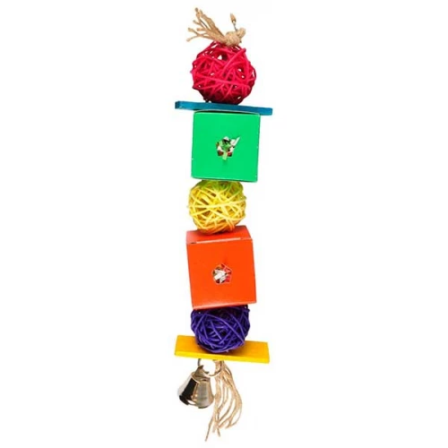 Flamingo Papyr Parakeet Toy Cube Medium - іграшка Фламінго Куб для папуг