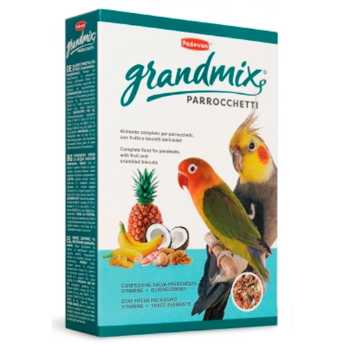Padovan GrandMix Parrochetti - корм Падован для середніх папуг