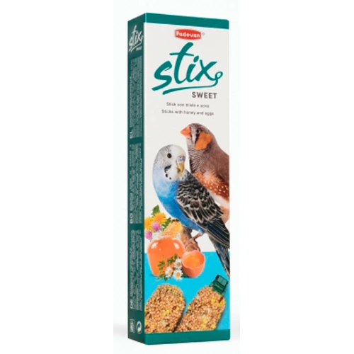 Padovan Stix sweet - корм Падован для хвилястих папуг і маленьких екзотичних птахів