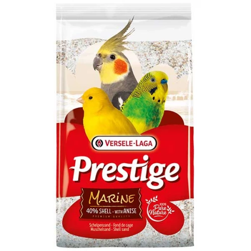 Versele-Laga Prestige Premium Marine - песок Версель-Лага из морских раковин для птиц