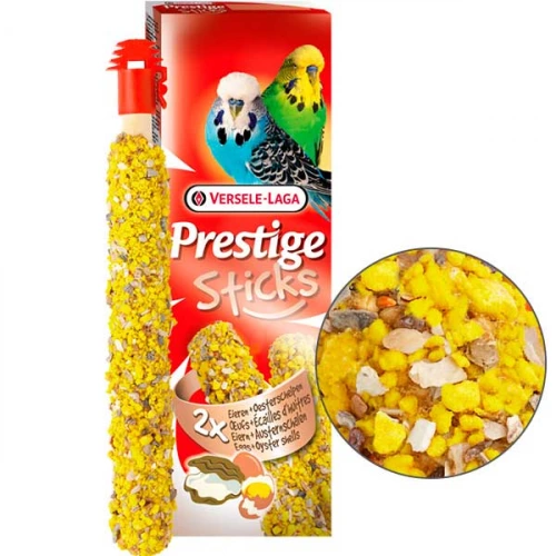 Versele-Laga Prestige Sticks - лакомство Версель-Лага яйца с раковинами устриц для попугаев