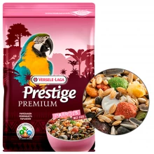 Versele-Laga Prestige Premium Parrots - повнораціонний корм Версель-Лага для великих папуг