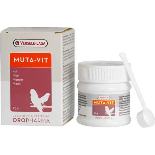 Versele-Laga Oropharma Muta-Vit - витаминная добавка Орофарма для оперения птиц