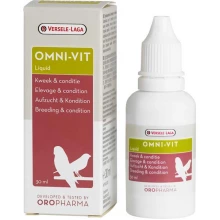 Versele-Laga Oropharma Omni-Vit Liquid - жидкие витамины Орофарма для кондиции птиц
