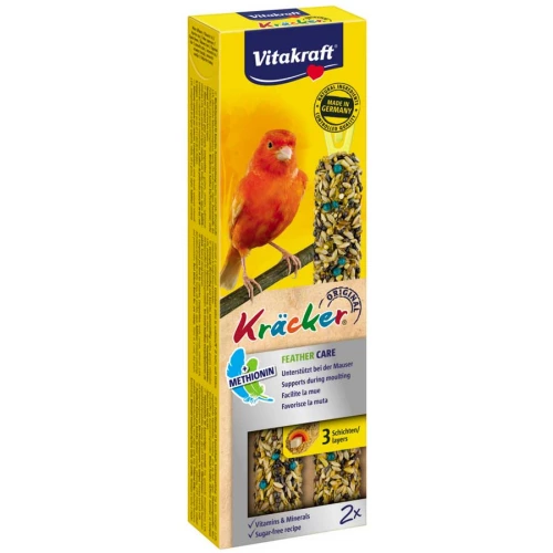 Vitakraft Feather Care - крекер Вітакрафт для канарок в період линьки