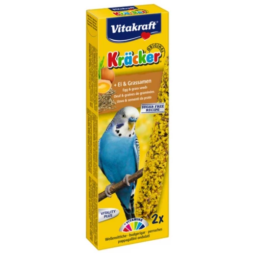 Vitakraft - крекер Витакрафт с яйцом и семенами трав для волнистых попугаев