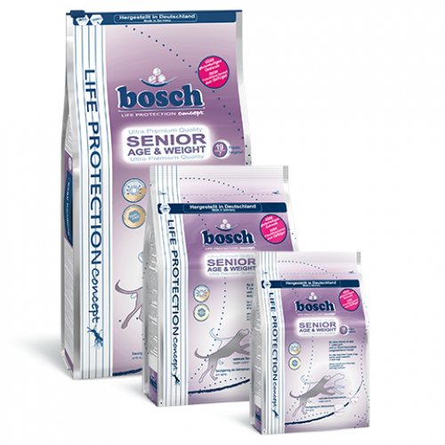Bosch Senior Age and Weight - корм Бош для стареющих собак с чувствительным пищеварением