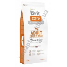 Brit Care Adult Medium Breed Lamb Rice - корм Бріт суперпреміум класу для собак середніх порід