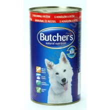 Butchers Dog Beef and Rice - консервы Батчерс с говядиной и рисом для собак