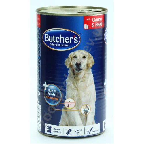 Butchers Dog Plus Game and Beef - консерви Батчерс з дичиною і яловичиною для собак