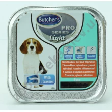 Butchers Dog Pro Light - знежирений паштет Батчерс з куркою, рисом та овочами для собак