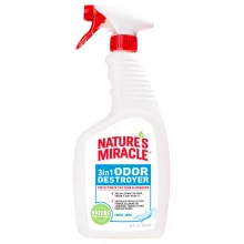 Natural Miracle Fresh Linen - спрей для знищення запахів Нейчерс Міракл з ароматом свіжої білизни
