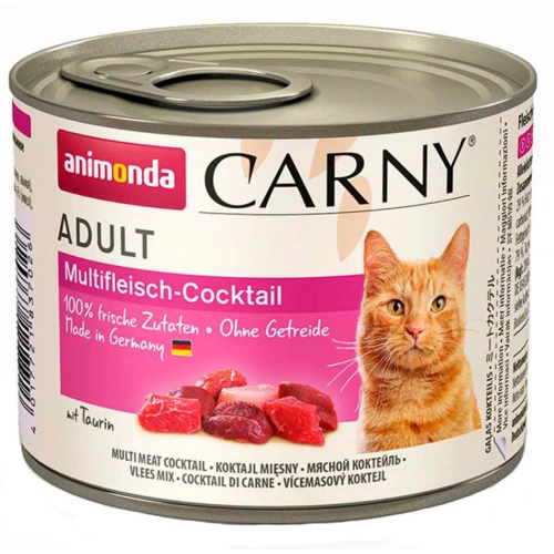 Animonda Carny - консервы Анимонда мультимясной коктейль для кошек