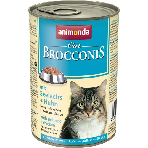 Animonda Brocconis - консерви Анімонда Брокконіс з сайдой і куркою для кішок