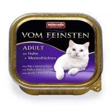 Animonda Vom Feinsten - консерви Анімонда з куркою і морепродуктами для кішок