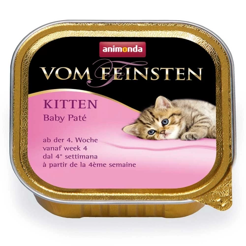 Animonda Vom Feinsten Kitten Baby-Pate - консерви Анімонда для кошенят у віці від 4 до 16 тижнів