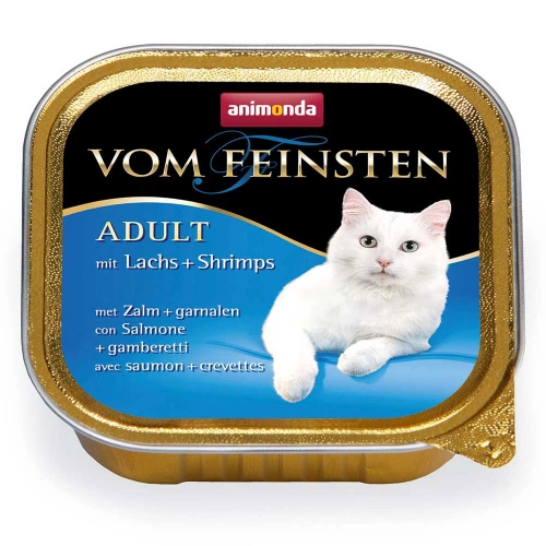 Animonda Vom Feinsten - консервы Анимонда с лососем и креветками для кошек