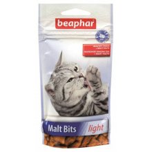 Beaphar Malt Bits Light - кормова добавка Біфар для виведення шерсті у кішок, схильних до зайвої ваги