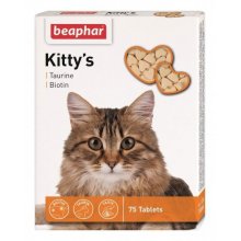 Beaphar Kitty`s Taurin and Biotin - витаминизированное лакомство Бифар для кошек